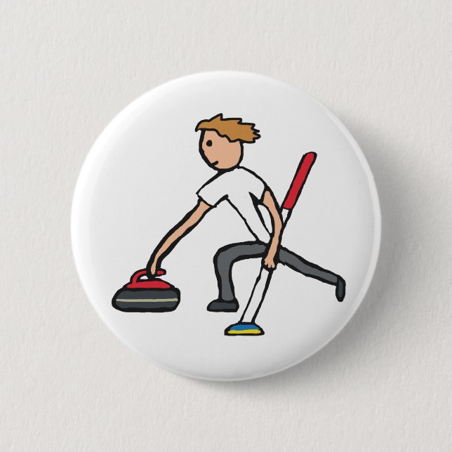 Curling Button (Front)