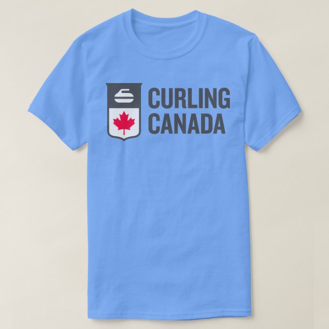 Curling Canada 3 T-Shirt (Design Front)