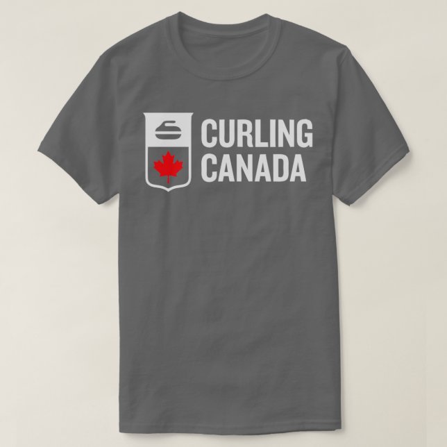 Curling Canada 4 T-Shirt (Design Front)