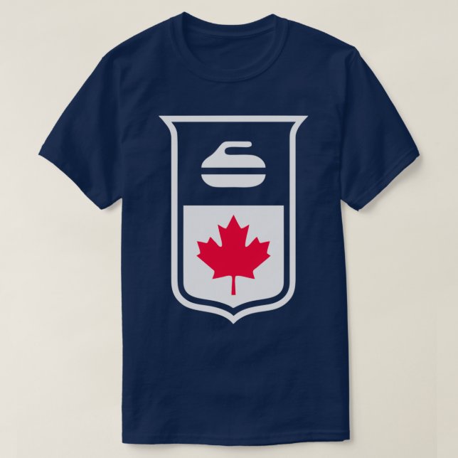 Curling Canada Classic TShirt (Design Front)