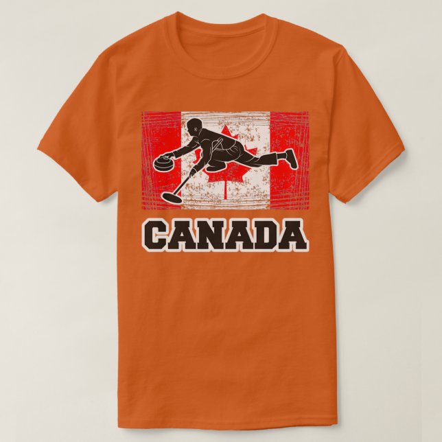 Curling Canada Essential TShirt Classic TShirt (Design Front)