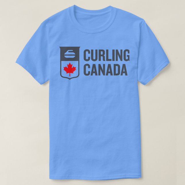 CURLING CANADA SPORT LOGO T-Shirt (Design Front)