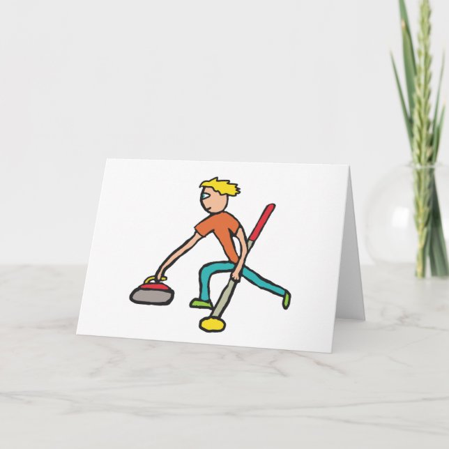 Curling Card (Front)