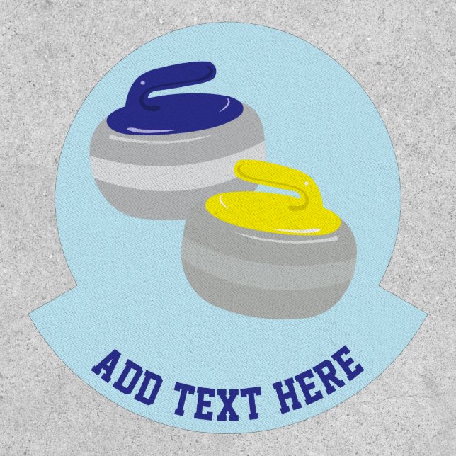 Curling Club Team Custom Patch (Front)