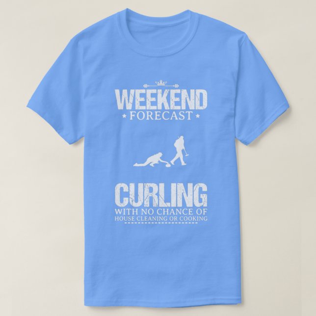 Curling Cooking Funny Design For Gift T-Shirt (Design Front)