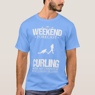 Curling Cooking Funny Design For Gift T-Shirt