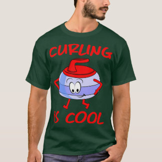 Curling curling shooting ice rink curl gift T-Shirt