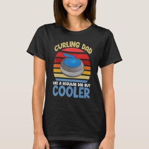 Curling Dad Gaming Women World's Greatest Curling T-Shirt