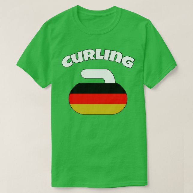 Curling Germany T-Shirt (Design Front)