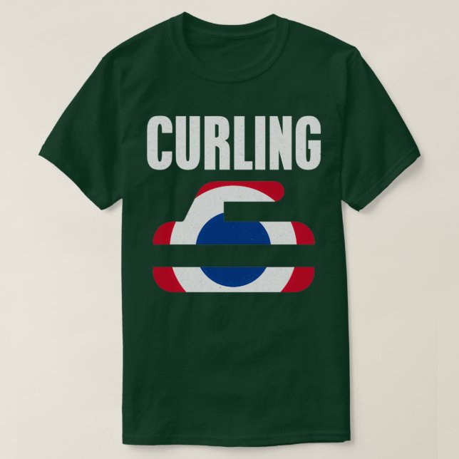 Curling Gift T-Shirt (Design Front)