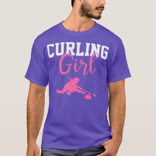 Curling girl curling 8 T-Shirt