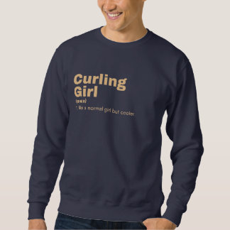 Curling Girl - Curling Sweatshirt