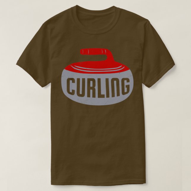 Curling Ice sport Curling Lover Gift Idea 2 T-Shirt (Design Front)