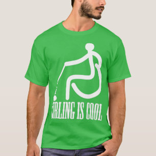 Curling Is Cool Day Paralympics Curling Shirt