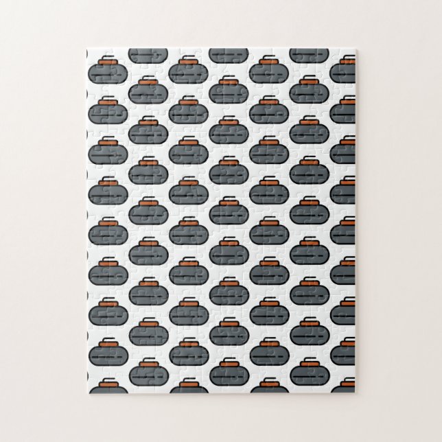 curling jigsaw puzzle (Vertical)