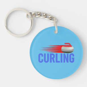 Curling Keychain