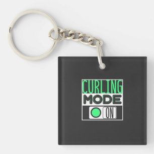 Curling Keychain