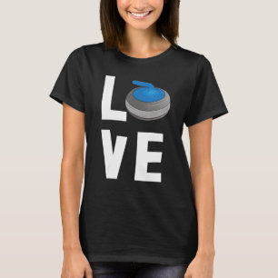 Curling Love Gaming  Men World's Greatest Curling  T-Shirt