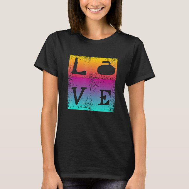Curling Love T-Shirt (Front)