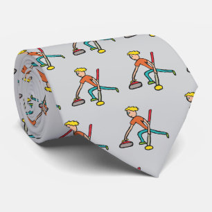 Curling Neck Tie
