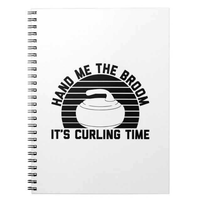 Curling Notebook (Front)