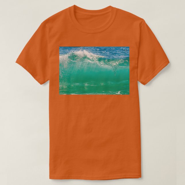 Curling Over T-Shirt (Design Front)