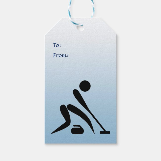 Curling Pack of Gift Tags