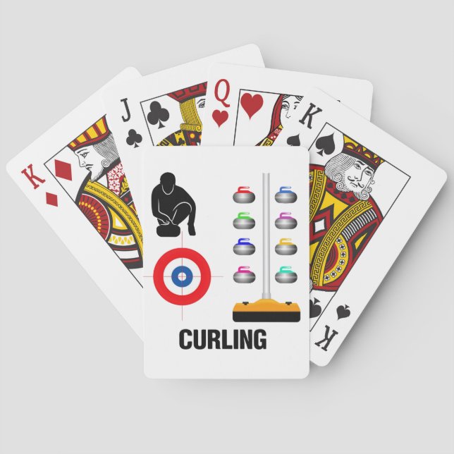 Curling Playing Cards (Back)
