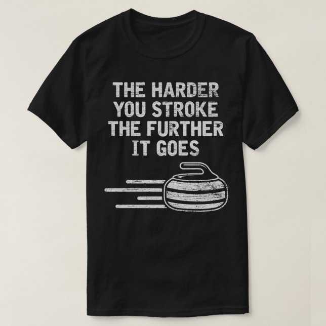 Curling professional T-Shirt (Design Front)