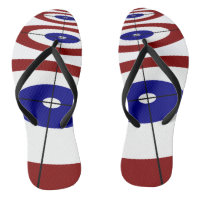Curling Rings Flip Flops