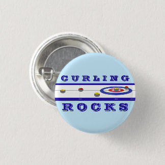 Curling Rocks Button