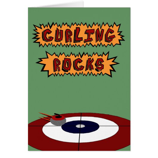 Curling Rocks Cards (Front)