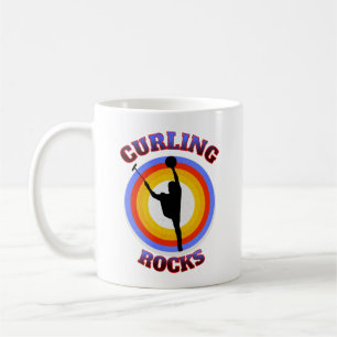 Curling Rocks Coffee Mug