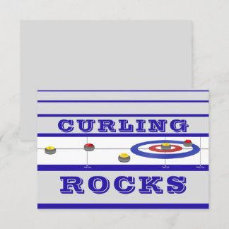 Curling Rocks Invitation