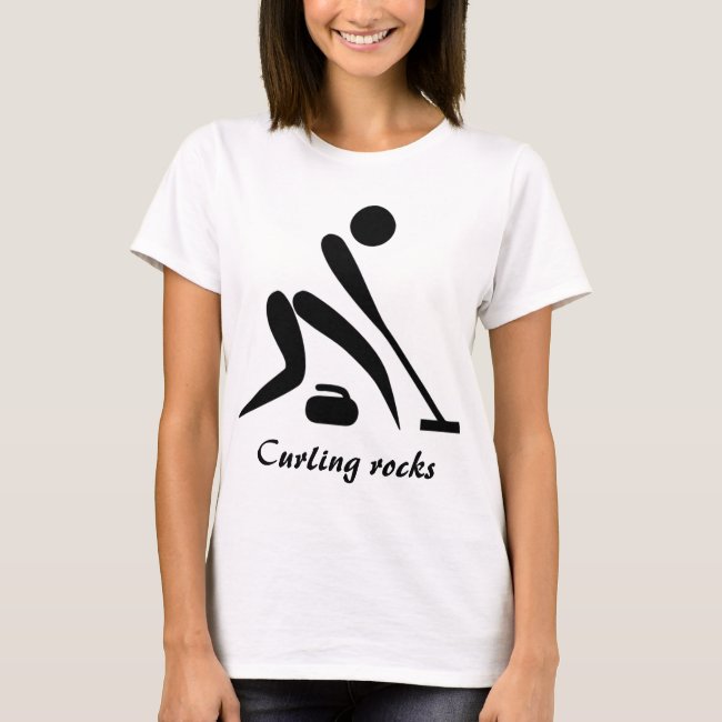 Curling Rocks Sport T-Shirt