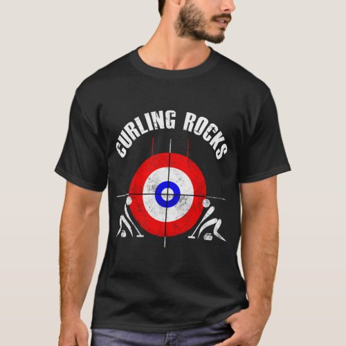 Curling Rocks T_Shirt