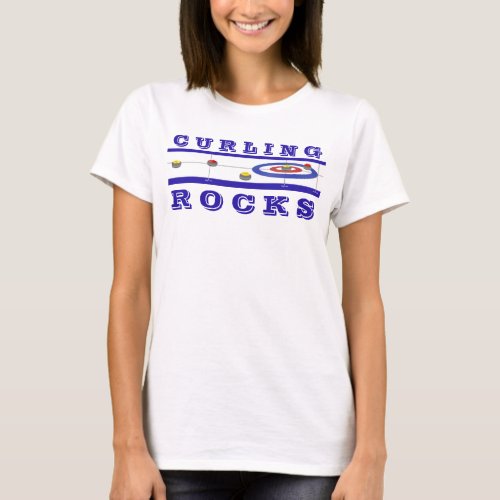 Curling Rocks T_Shirt