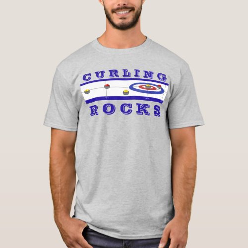 Curling Rocks T_Shirt