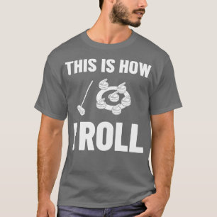 Curling Sport Game Curler Player Stones Broom Curl T-Shirt