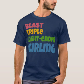 Curling Sport Gifts Fan Team Gift Idea Men Women T-Shirt