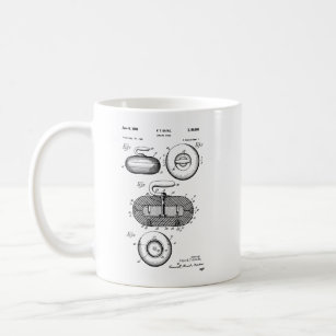 Curling Stone Patent Coffee Mug