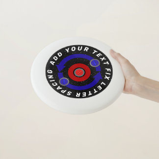 Curling Stone rolling like the Earth's orbit Wham-O Frisbee