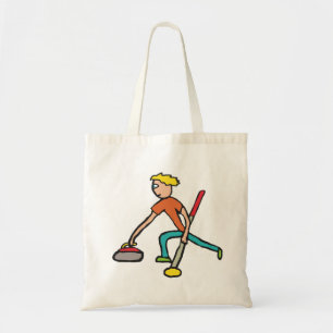 Curling Tote Bag