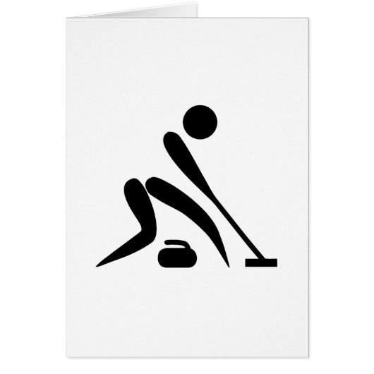 Curling - Universal Olympic World Symbol Cards (Front)