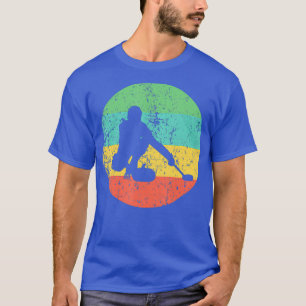 Curling Vintage Retro Curler T-Shirt