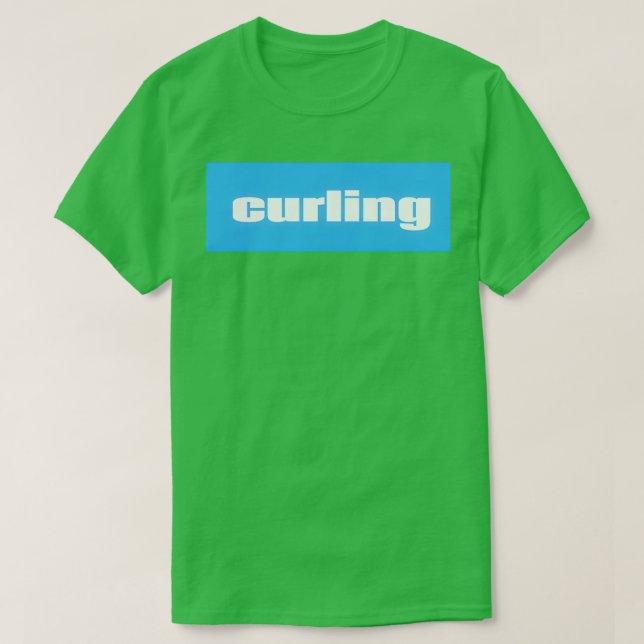 Curling Winter Sports 1 T-Shirt (Design Front)