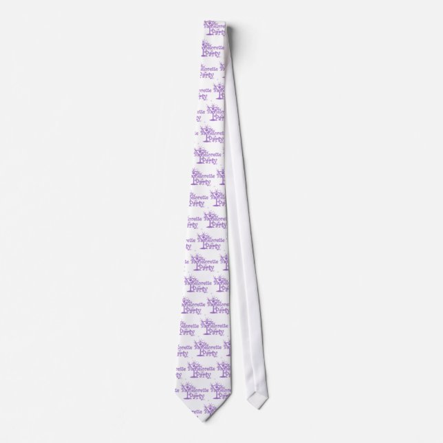 CurlMartiBachettePpurp Neck Tie (Front)