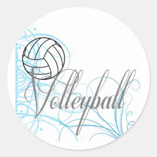 Curls Classic Round Sticker