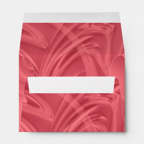 Curls Over Red Envelope