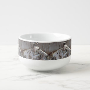 Curly Birch Bark Tree Rustic Soup Mug